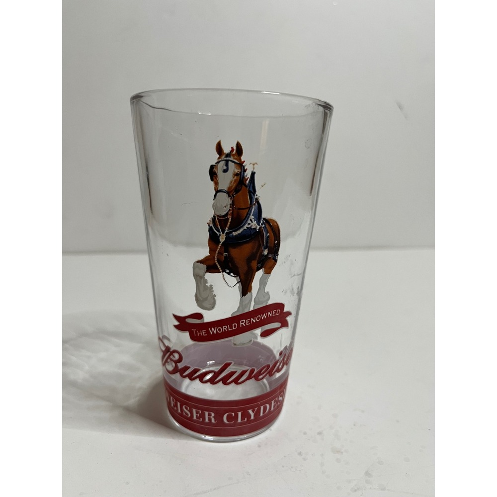 Budweiser Clydesdales Pint Glass, The World Renowned Beer Collectible